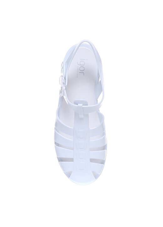 Igor Beyaz Kadın Sandalet S10258 4
