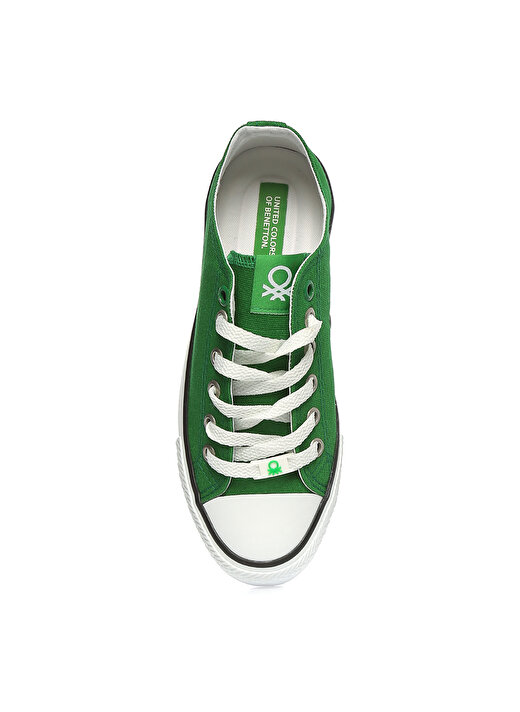 Benetton Yeşil Kadın Sneaker BN-30196  4