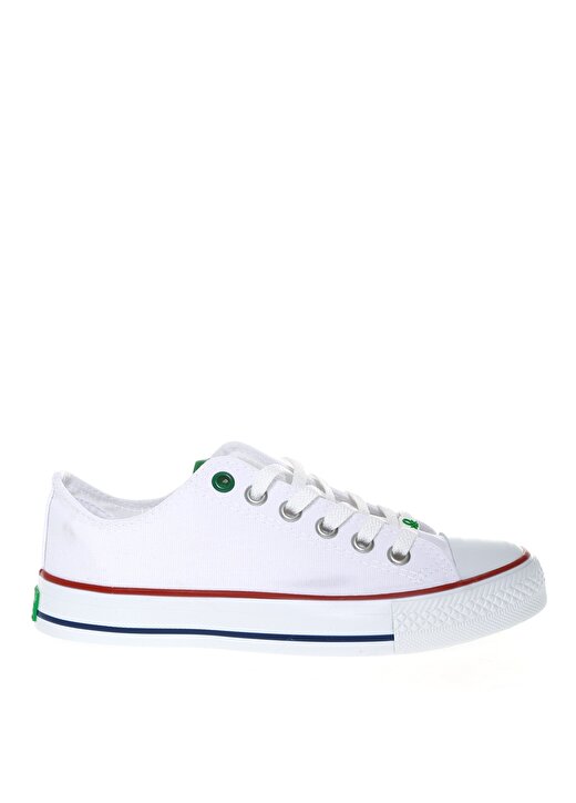 Benetton Beyaz Kadın Sneaker BN-30196 1
