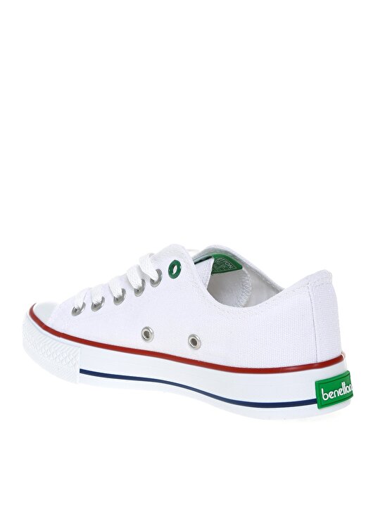 Benetton Beyaz Kadın Sneaker BN-30196 2