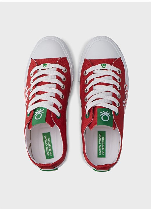 Benetton Kırmızı Kadın Sneaker BN-30566 4