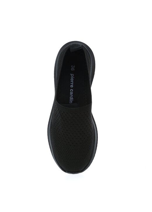 Pierre Cardin Siyah Kadın Düz Ayakkabı PC-30662 4