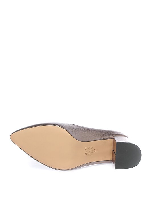 Pierre Cardin Platin Kadın Kalın Topuklu Ayakkabı PC-50177 3