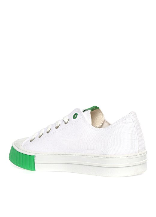 Benetton Beyaz - Yeşil Erkek Sneaker BN-30699 2