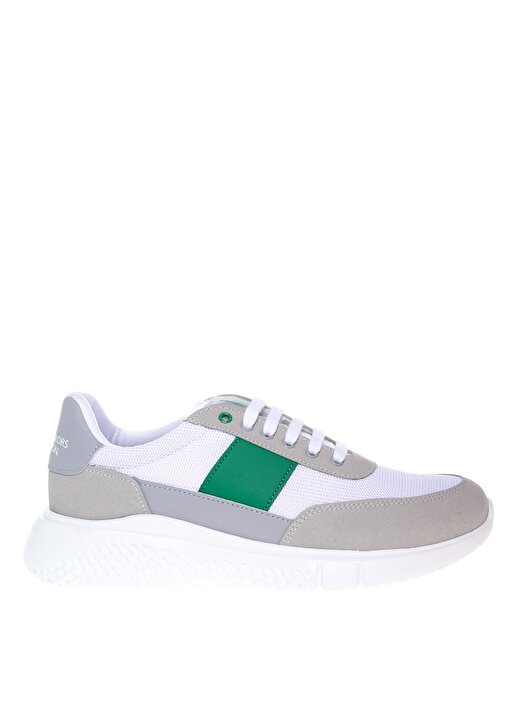 Benetton Beyaz Erkek Sneaker BN-30675 1