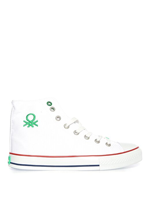 Benetton Beyaz Erkek Sneaker BN-30629 1