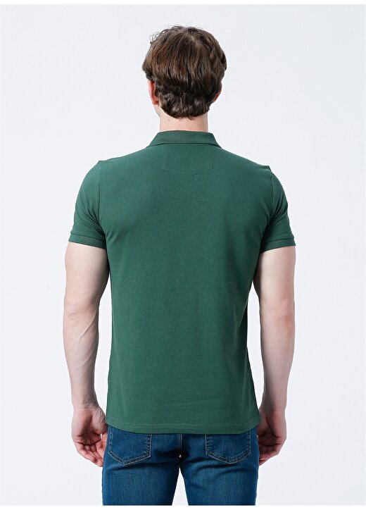 Lee Cooper Pike Koyu Yeşil Erkek Polo T-Shirt 222 LCM 242057 TWINS K. YESIL 4
