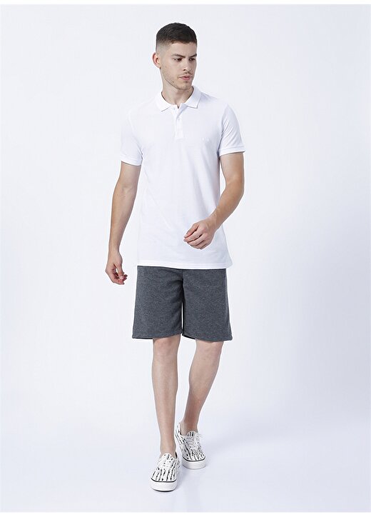 Lee Cooper Pike Beyaz Erkek Polo T-Shirt 222 LCM 242057 TWINS 2