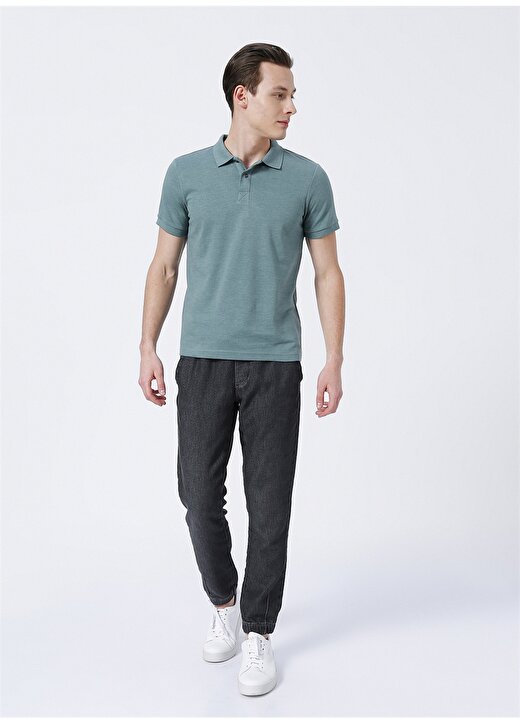 Lee Cooper Düz Yeşil Erkek Polo T-Shirt 222 LCM 242056 MILESS YESIL 2