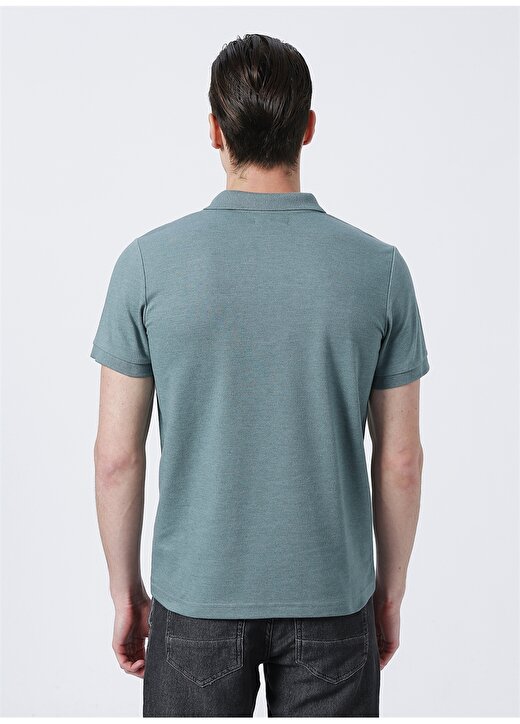 Lee Cooper Düz Yeşil Erkek Polo T-Shirt 222 LCM 242056 MILESS YESIL 4