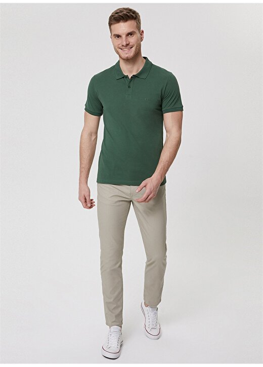 Lee Cooper Pike Yeşil Erkek Polo T-Shirt 222 LCM 242057 TWINS YESIL 1