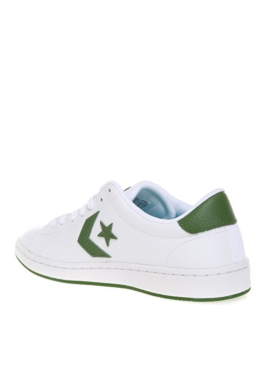 Converse Beyaz - Yeşil Erkek Lifestyle Ayakkabı - Converse All-Court Mesh Tongue 2