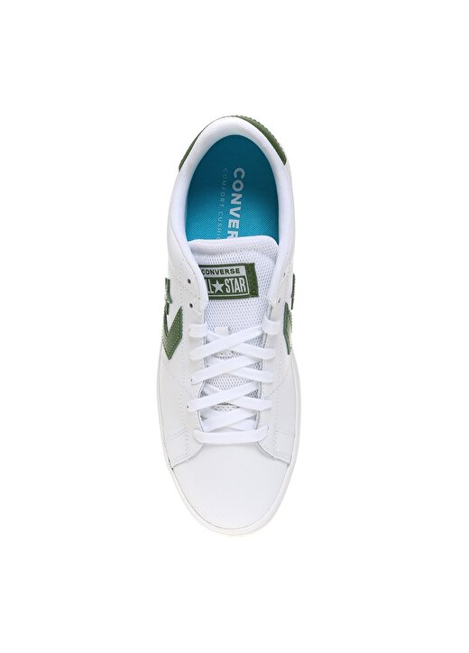 Converse Beyaz - Yeşil Erkek Lifestyle Ayakkabı - Converse All-Court Mesh Tongue 4