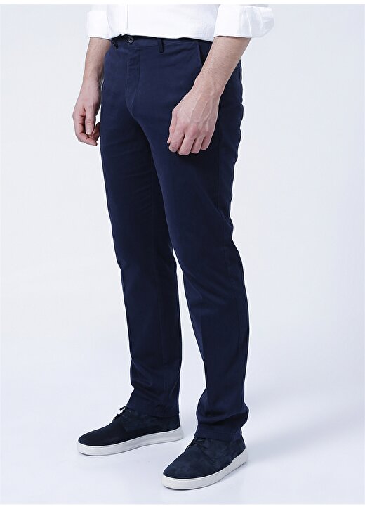 Privé Normal Bel Comfort Fit Lacivert Erkek Pantolon - 4BX012220001 3