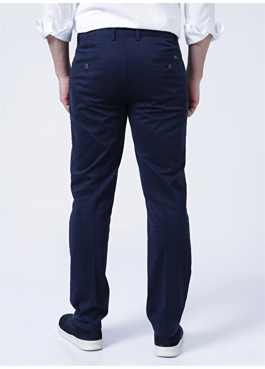 Privé Normal Bel Comfort Fit Lacivert Erkek Pantolon - 4BX012220001 4