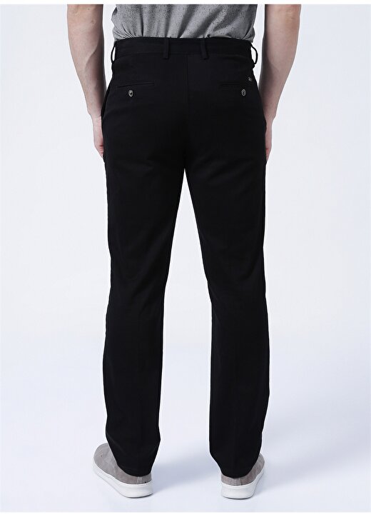 Privé Normal Bel Comfort Fit Siyah Erkek Pantolon - 4BX012220001 4