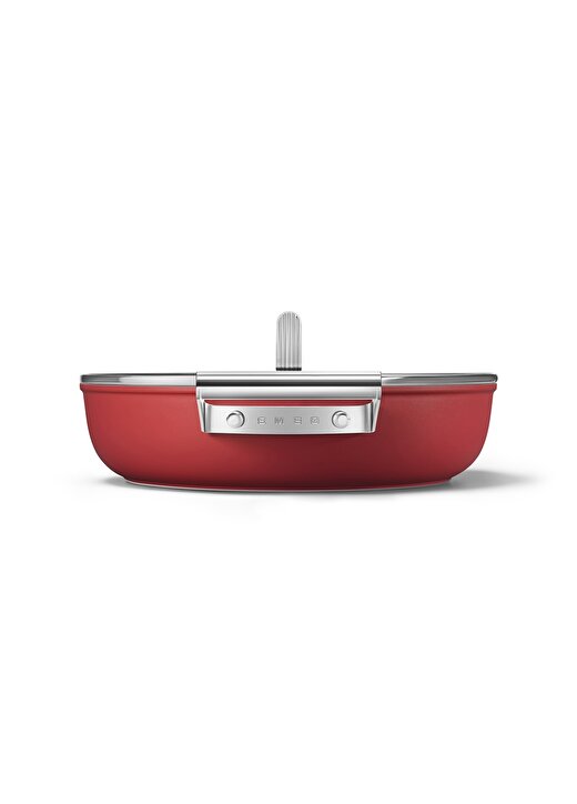 SMEG Cookware 50''S Style CKFD2811RDM Kırmızı Pilav Tenceresi 28 Cm 4