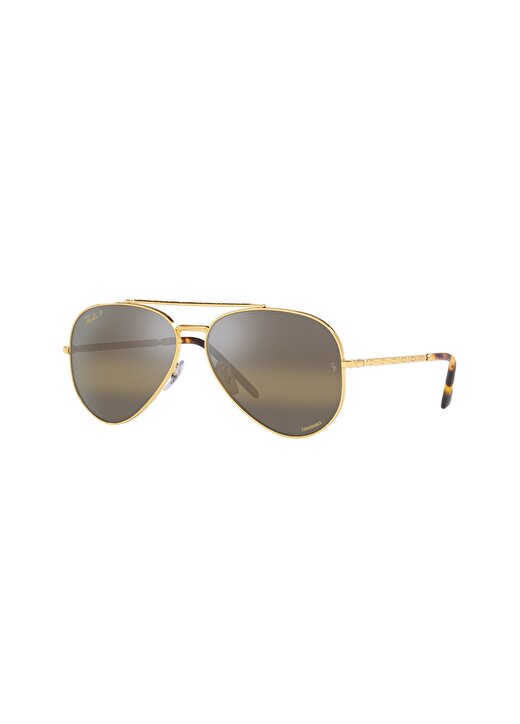 Ray-Ban New Aviator RB3625 Damla Altın Polarize Unisex Güneş Gözlüğü 2