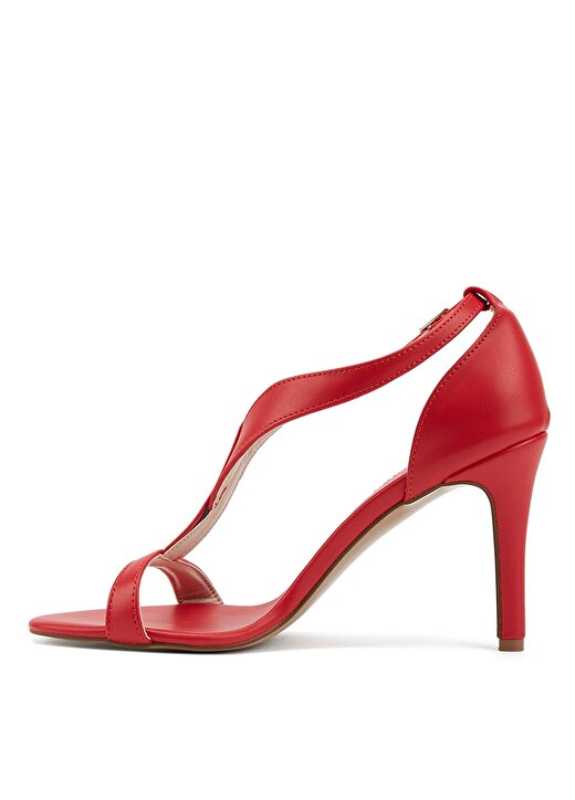 Sole Sisters Kırmızı Kadın Topuklu Ayakkabı - Noreen 4