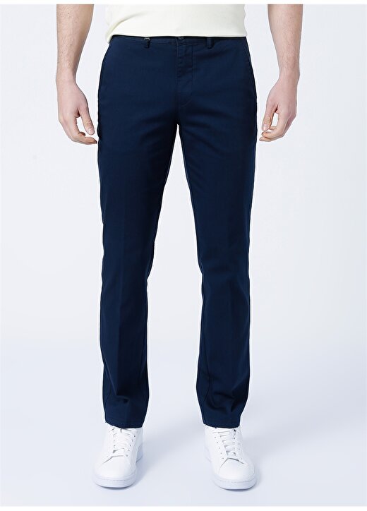 Privé Normal Bel Comfort Fit Lacivert Erkek Pantolon - 4BX012220002 2