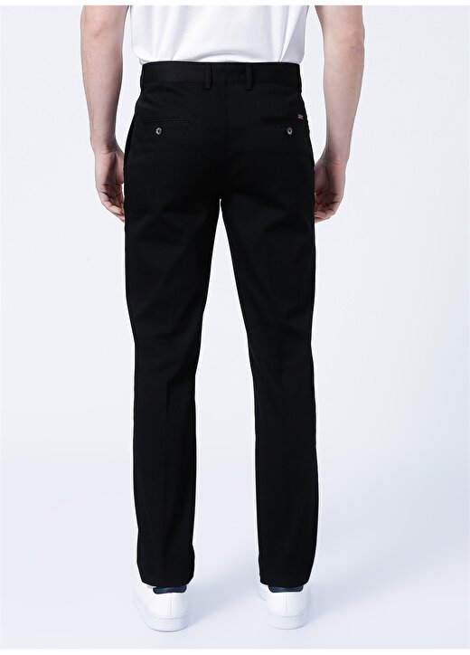 Privé Normal Bel Comfort Fit Siyah Erkek Pantolon - 4BX012220002 4