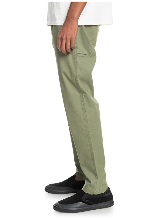 Quiksilver EQYNP03231 Taxer Normal Bel Düz Haki Erkek Pantolon 2