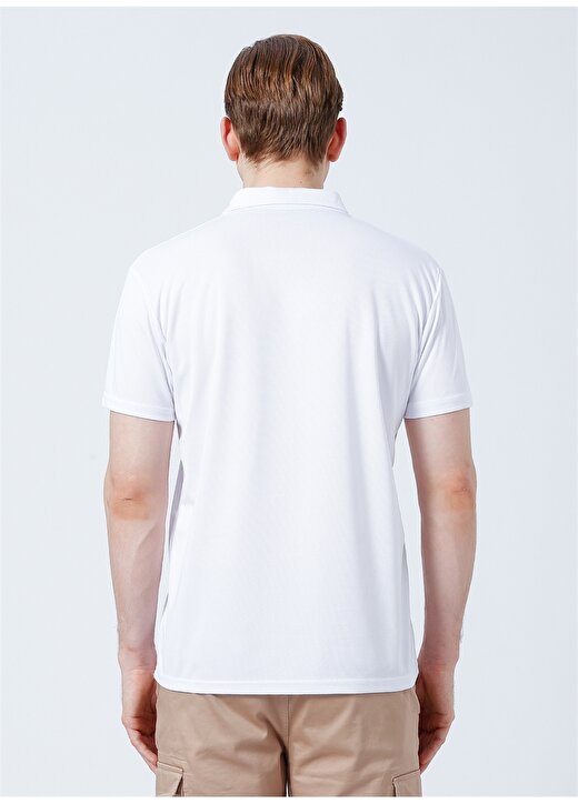 Quiksilver Düz Beyaz Erkek Polo T-Shirt TEQYKT07004 PER4MAN's POLO 4