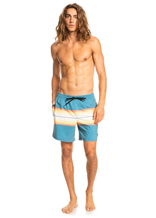 Quiksilver Çok Renkli Erkek Şort Mayo EQYJV03889 RESIN TINT PCS VOLLEY 17 4