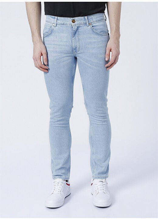 Wrangler Larston Erkek Normal Bel Slim Fit Denim Pantolon W18S01431R_W18S 2