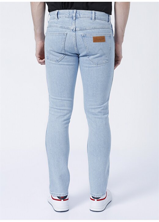 Wrangler Larston Erkek Normal Bel Slim Fit Denim Pantolon W18S01431R_W18S 4