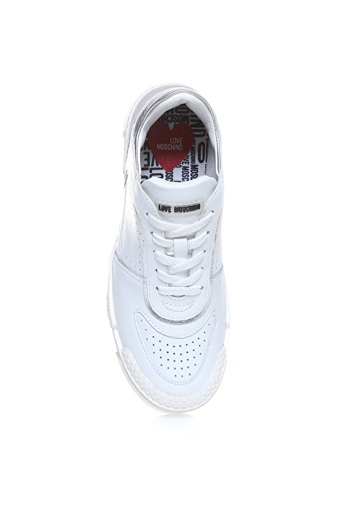 Love Moschino Beyaz Kadın Sneaker JA15665G0E 4