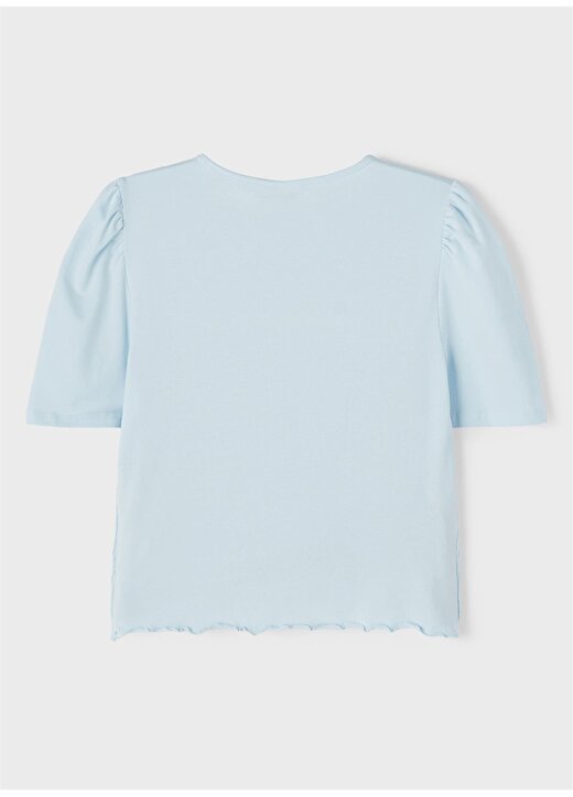 Lmtd Düz Mavi Kız Çocuk T-Shirt 13203323 3