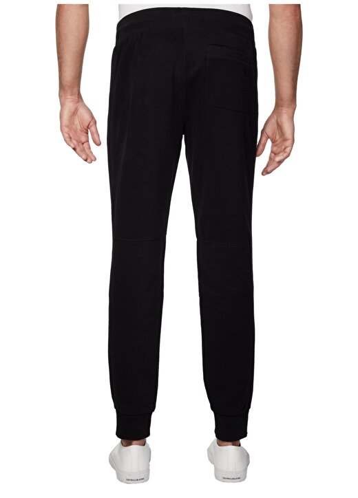 Calvin Klein Jeans Siyah Erkek Düz Eşofman Altı J30J314066-0GL MONOGRAM PATCH HWK 2