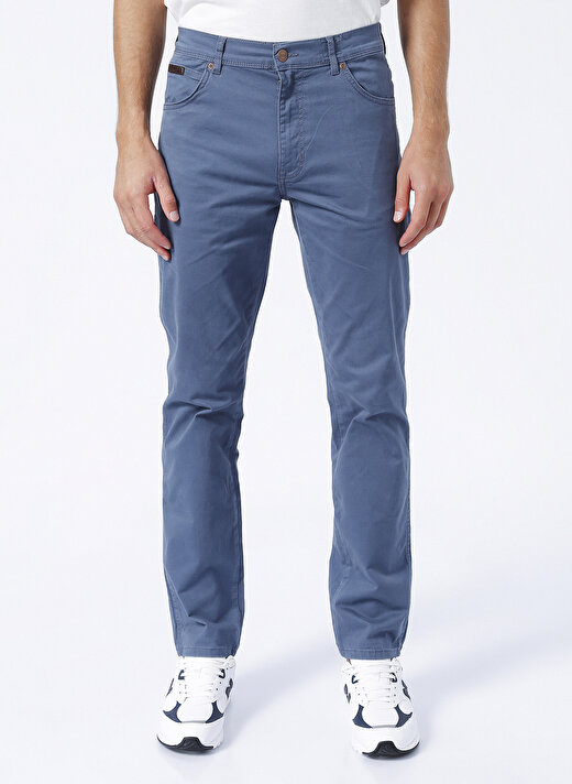 Wrangler Normal Bel Straight Mavi Erkek Chino Pantolon W121Y673K_TEXAS STRAIGHT chino pant 2