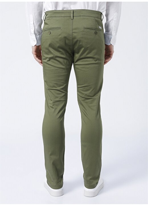 Wrangler Normal Bel Slim Fit Haki Erkek Chino Pantolon W221306801_ Chino Pantolon 4