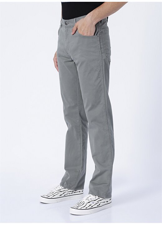 Wrangler Normal Bel Straight Yeşil Erkek Chino Pantolon W121Y665M_TEXAS STRAIGHT Chino Pant 3