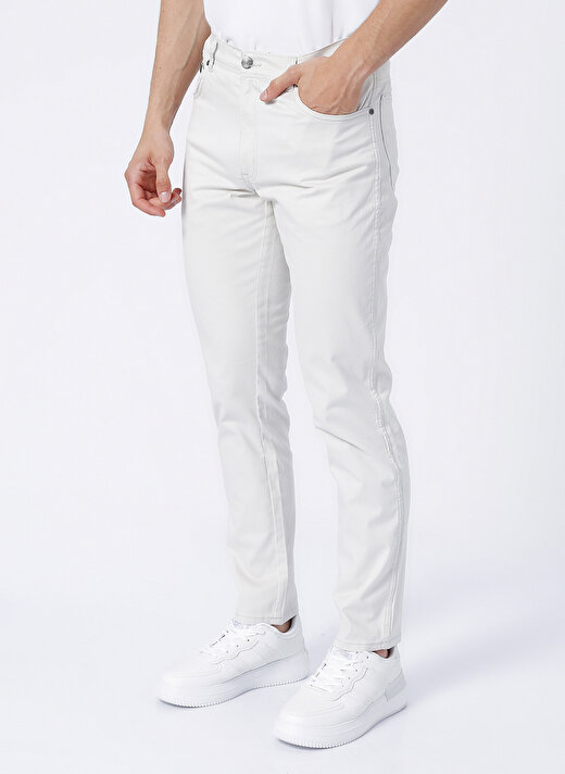 Wrangler Normal Bel Slim Fit Gri Erkek Chino Pantolon W12SEAB26_TEXAS SLIM chino pantolon 3