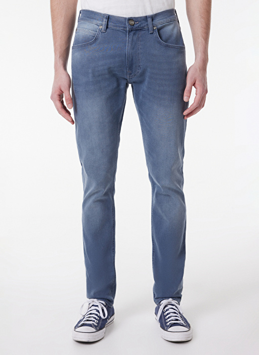 Lee Erkek Normal Bel Slim Tapered Denim Pantolon  L719026UQ_LUKE 3