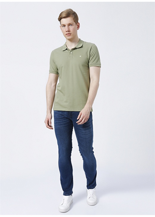 Wrangler Yeşil Erkek Polo T-Shirt W221015308_ Polo T-Shirt 2