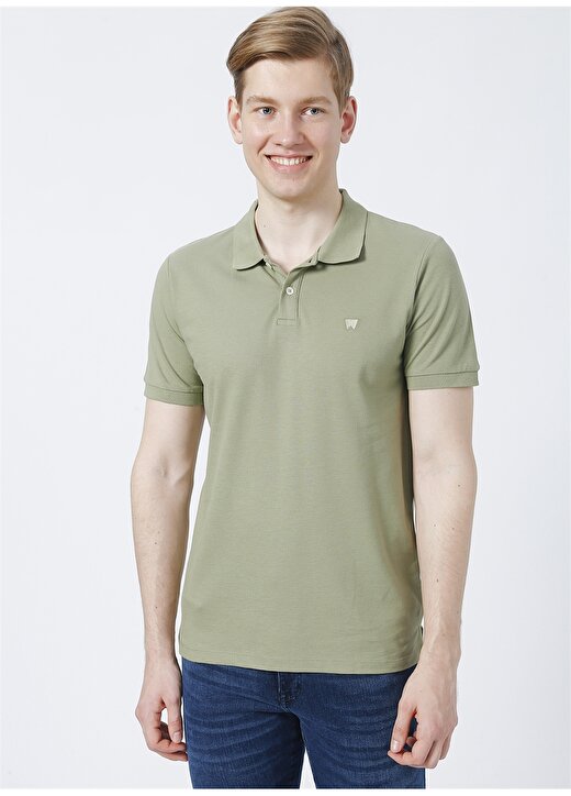 Wrangler Yeşil Erkek Polo T-Shirt W221015308_ Polo T-Shirt 3