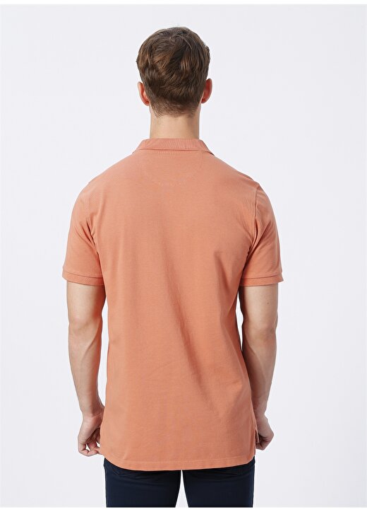 Lee Açık Turuncu Erkek Polo T-Shirt L65CQSUK_ Polo T-Shirt 4