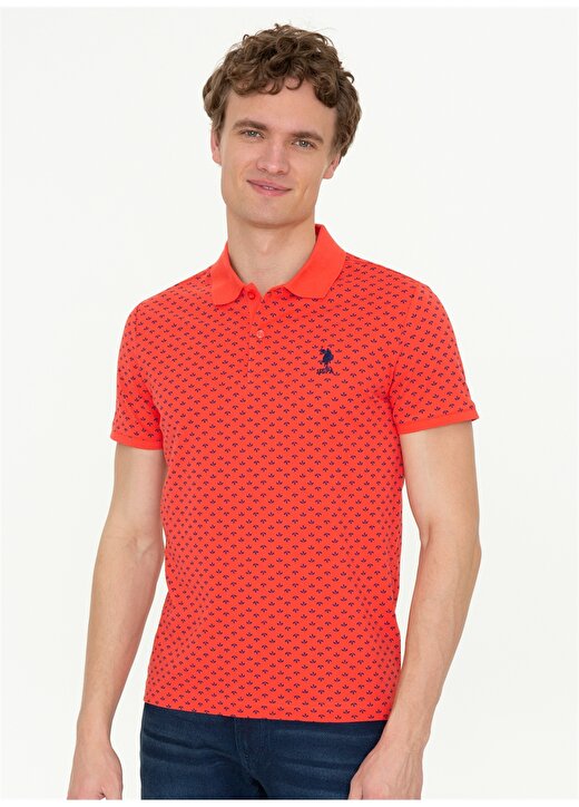 U.S. Polo Assn. Kırmızı Erkek T-Shirt G081SZ011.000.1372878 3