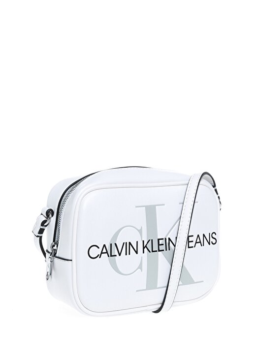Calvin Klein K60K607202 Beyaz Kadın Çapraz Çanta 2