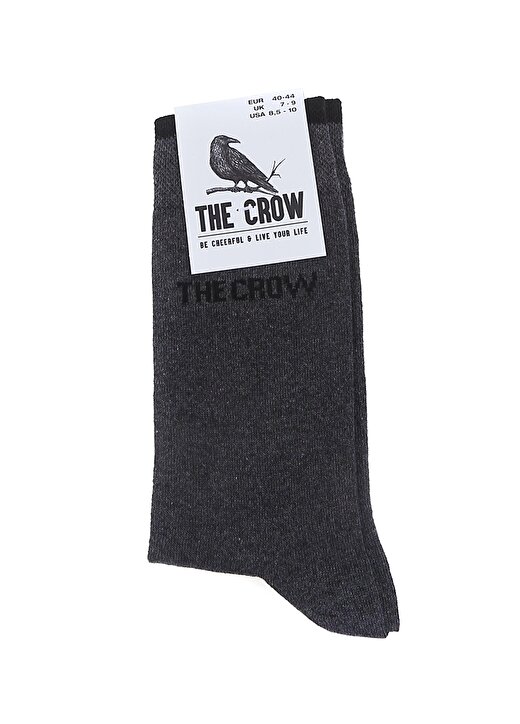 The Crow Antrasit Unisex Soket Çorap SPARTACUS 1
