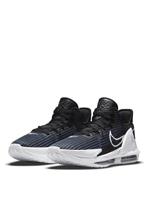 Nike Siyah - Beyaz Erkek Basketbol Ayakkabısı CZ4052-002 LEBRON WITNESS VI 1