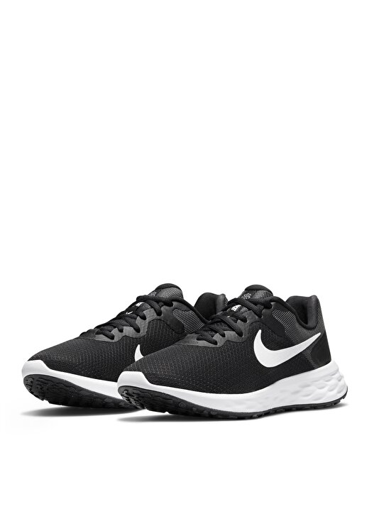 Nike Siyah - Beyaz Kadın Koşu Ayakkabısı DC3729-003 W NIKE REVOLUTION 6 NN 2
