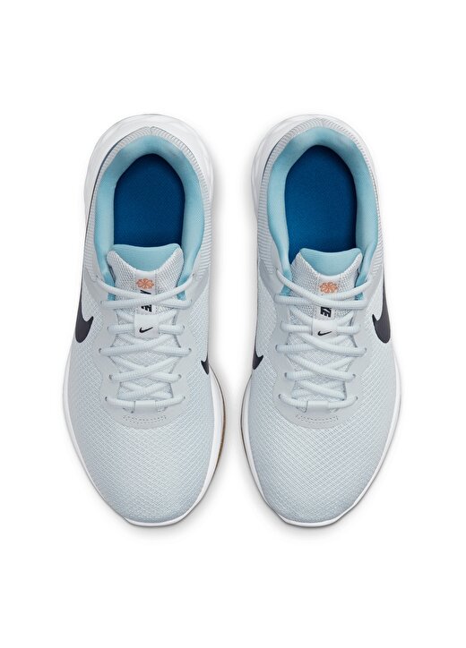 Nike Gri - Mavi Erkek Koşu Ayakkabısı DD8475-009 NIKE REVOLUTION 6 NN 4E 4