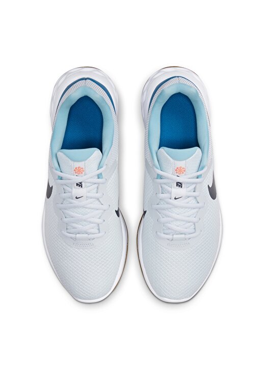 Nike Gri - Mavi Erkek Koşu Ayakkabısı DC3728-009 NIKE REVOLUTION 6 NN 3