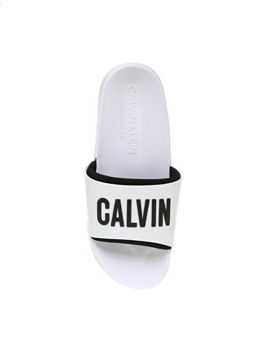 Calvin Klein Calvin Klein Hm0hm00543ycd Beyaz Erkek Terlik Terlik 4