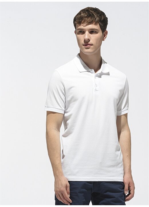 People By Fabrika PFESS22TS0001 Beyaz Erkek T-Shirt 1